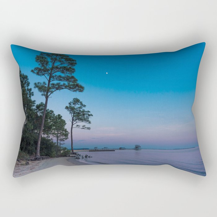 Ocean Springs Sunset Rectangular Pillow