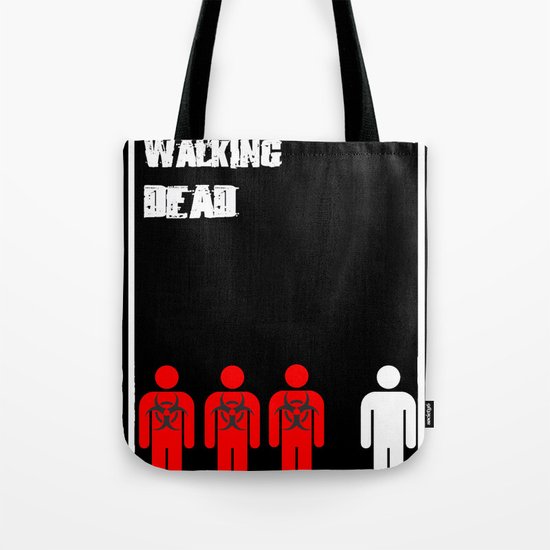 The Walking Dead Minimalist Tote Bag