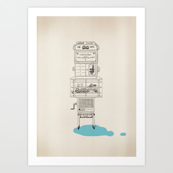 Wierd Art Print