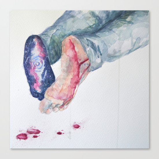 Dead supernova Canvas Print