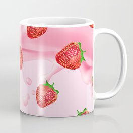 Strawberry Pattern Strawberry Sweet Strawberries Pattern Coffee Mug