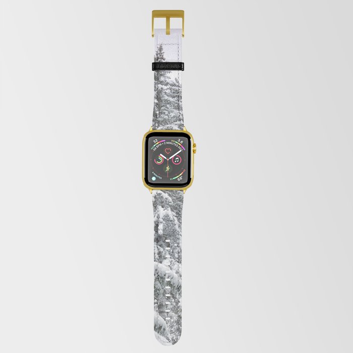 Among the Snowy Pines Apple Watch Band