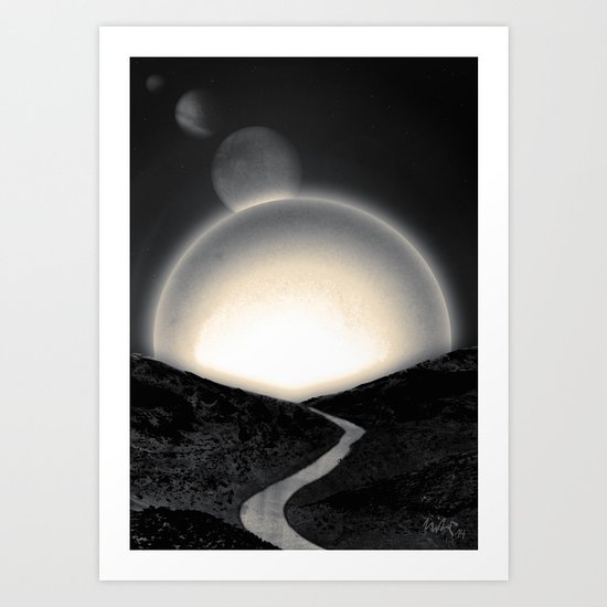 Unknown Planet Art Print