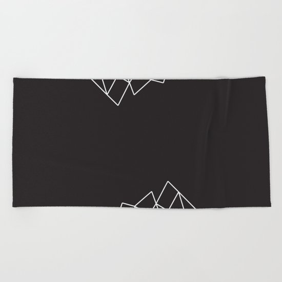 Geometric Pattern VII Beach Towel