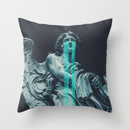 Angel Came Throw Pillow
