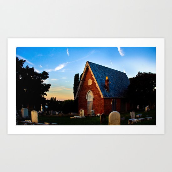 Woodward Hill Art Print