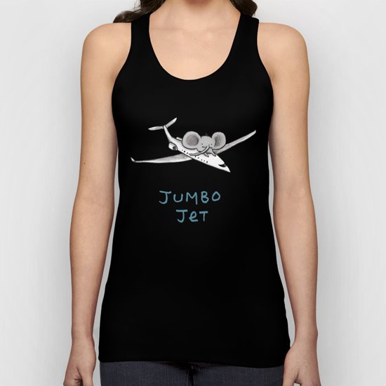Jumbo Jet Unisex Tank Top