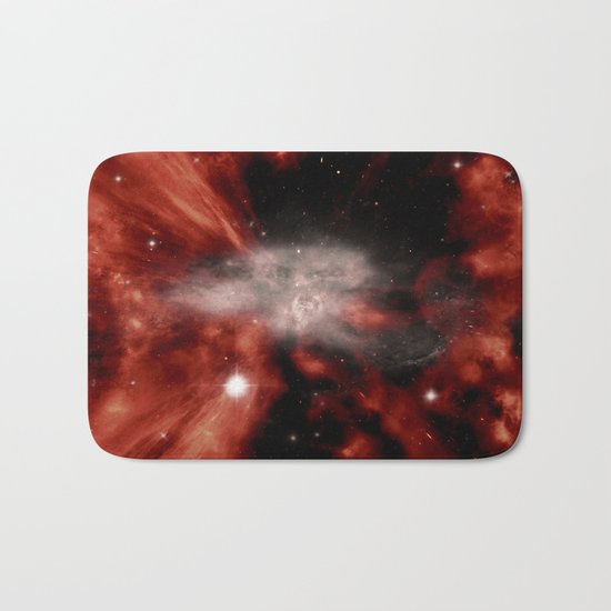 Fire in The Sky Bath Mat