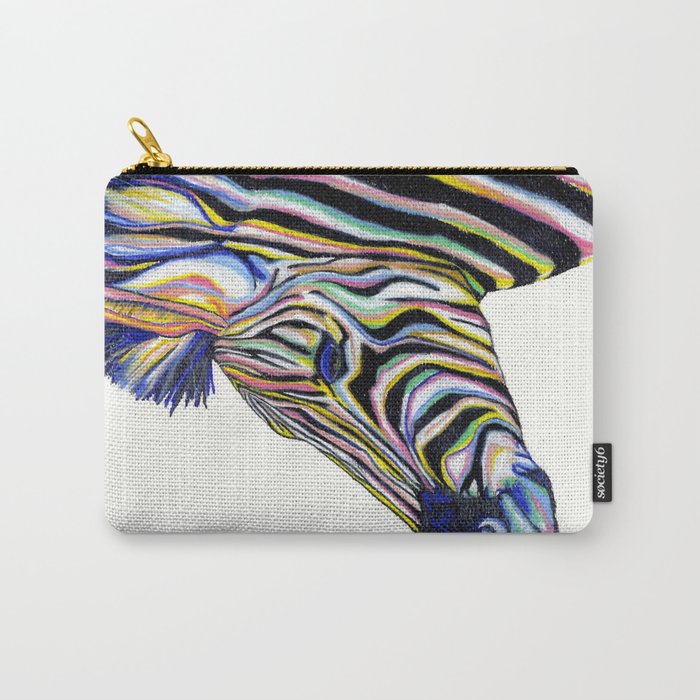 Zebra Carry-All Pouch