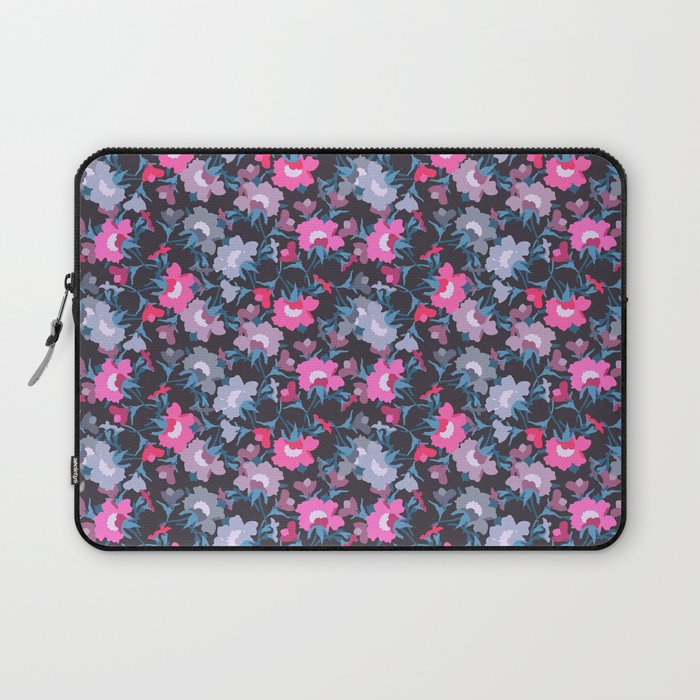 pink and gray evening primrose flower meaning youth and renewal  Laptop Sleeve