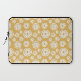Abstract Summer Boho Pattern In Yellow Laptop Sleeve