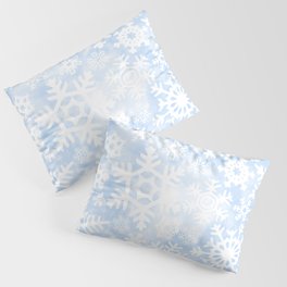 Winter Snow Pattern Pillow Sham