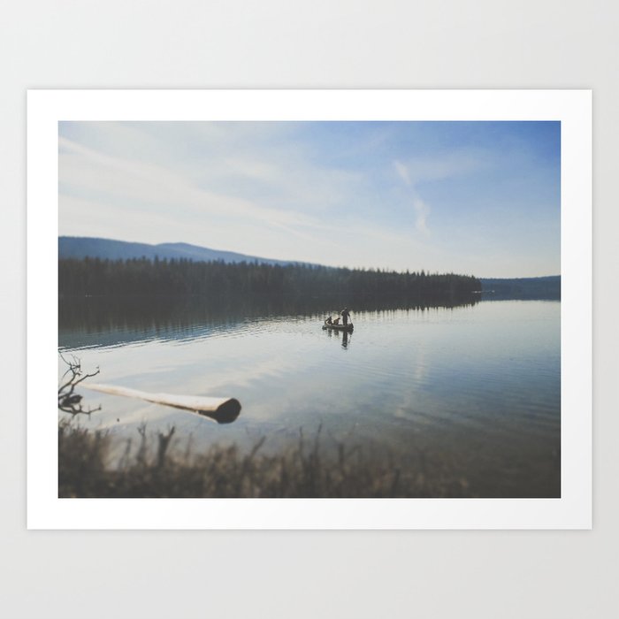 Calm Lake Art Print