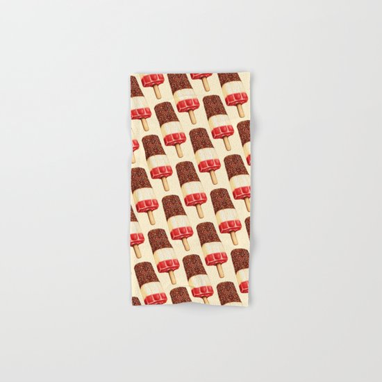 Ice Lolly Pattern - Fab Hand & Bath Towel