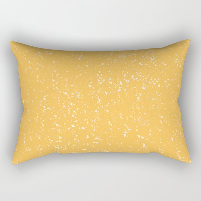 Yellow abstract texture Rectangular Pillow