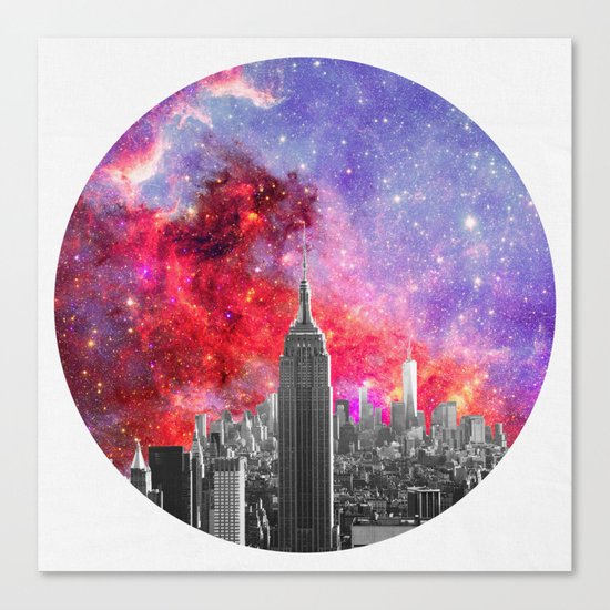 NEBULA NEW YORK Canvas Print