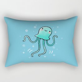 Dancing Jellyfish Rectangular Pillow