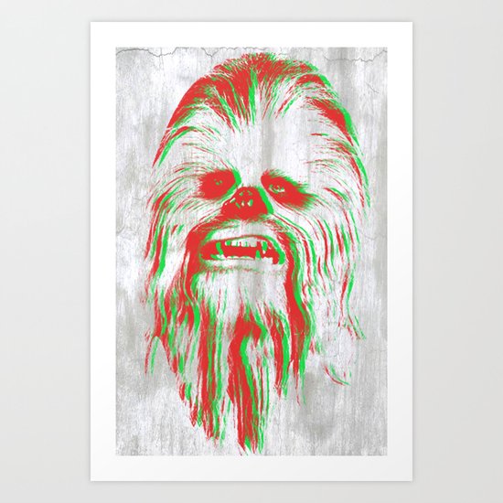 Chewbacca Art Print