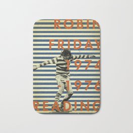 Reading - Friday Bath Mat | Acrylic, Oil, Pattern, Graphic Design, Digital, Abstract, Illustration, Soccer, Painting, Sports 