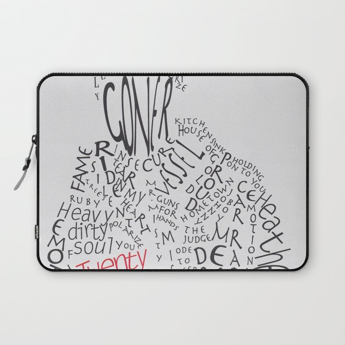 Man Made Up Of Songs Laptop Sleeve