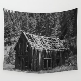 Ghost Town Cabin I Wall Tapestry