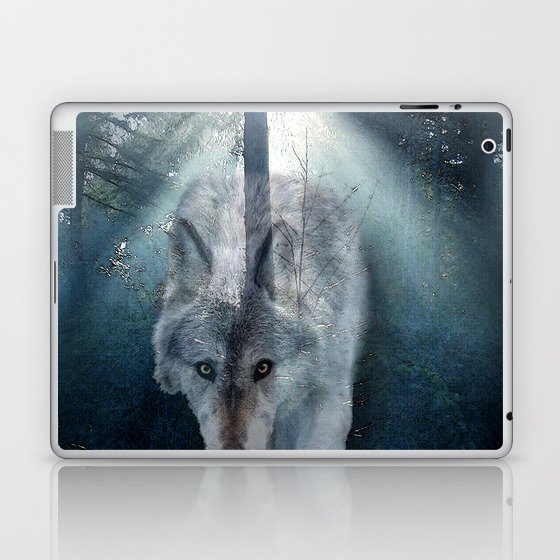 The Gathering - Wolf and Eagle Laptop & iPad Skin