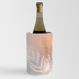 Ombre natural soft leaves Wine Chiller