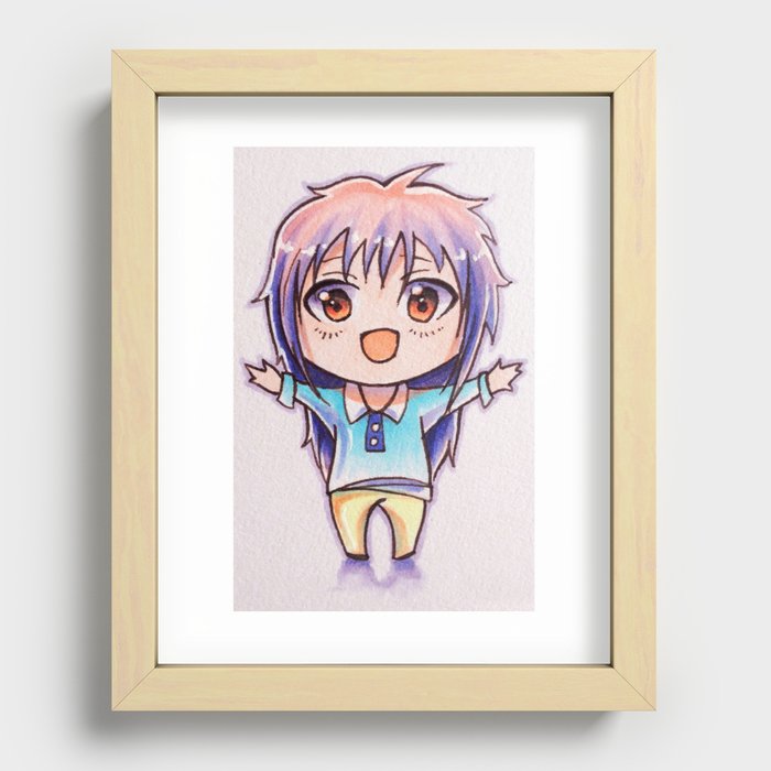 Wowie Recessed Framed Print