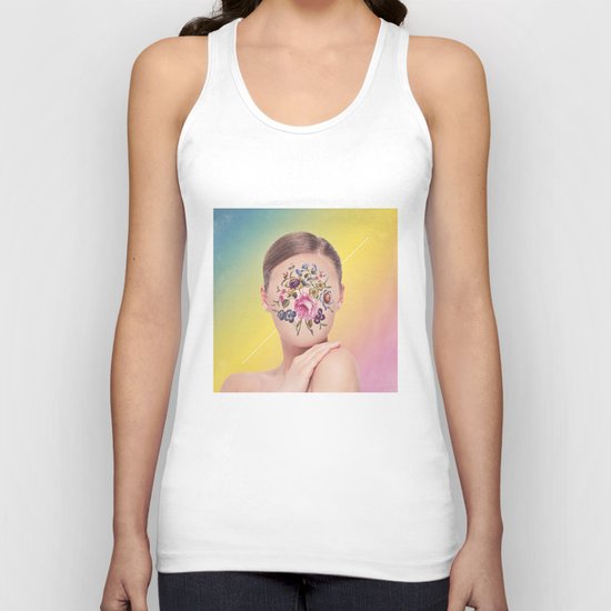 Flowers Unisex Tank Top