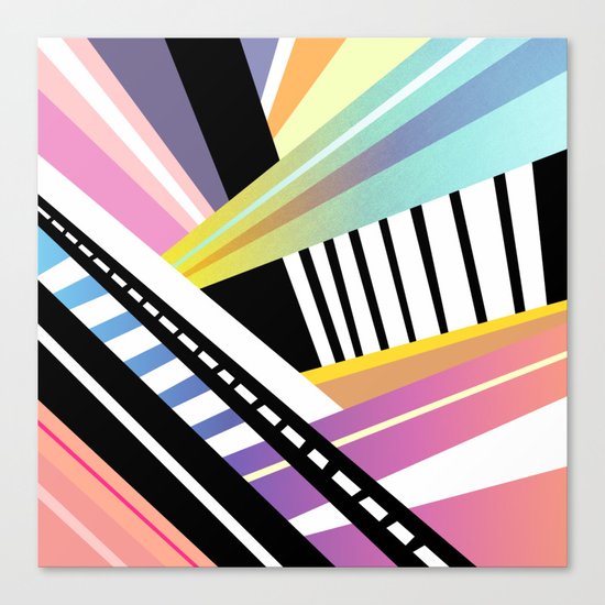 The City Never Sleeps Canvas Print