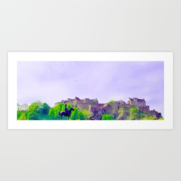 Edinburgh Castle-Edinburgh, Scotland United Kingdom Art Print