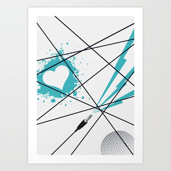 Love this song... Art Print