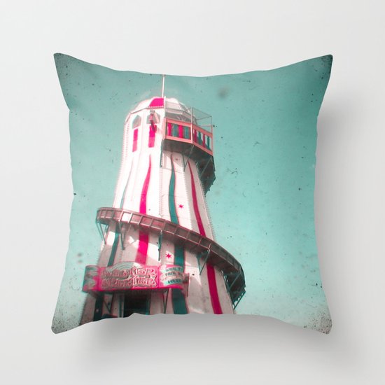 Helter Skelter Throw Pillow
