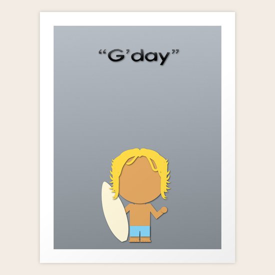 Australian Art Print