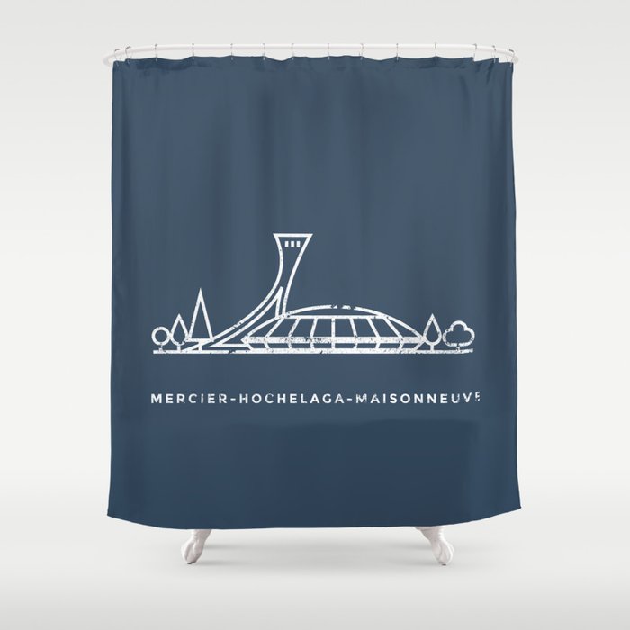 Mercier Hochelaga Maisonneuve Montreal Qc Shower Curtain By