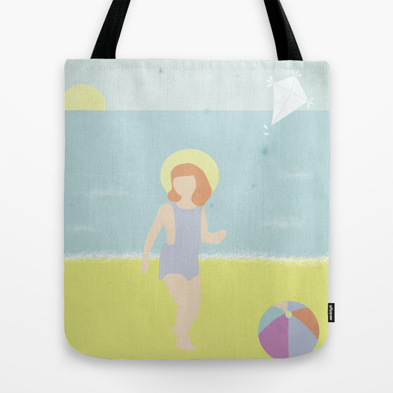 vintage beach bag