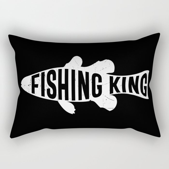 Fishing King Rectangular Pillow