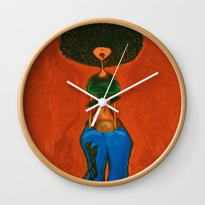 AfroCentric Wall Clock