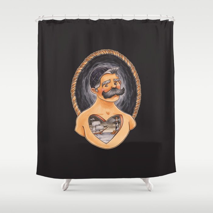 Sailor's Soul Shower Curtain