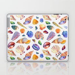 Watercolor Shells Laptop Skin