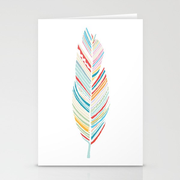 Lone Feather Stationery Cards