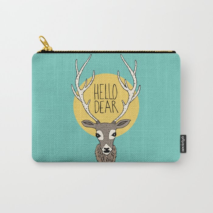 Good Manners - Hello Dear Carry-All Pouch