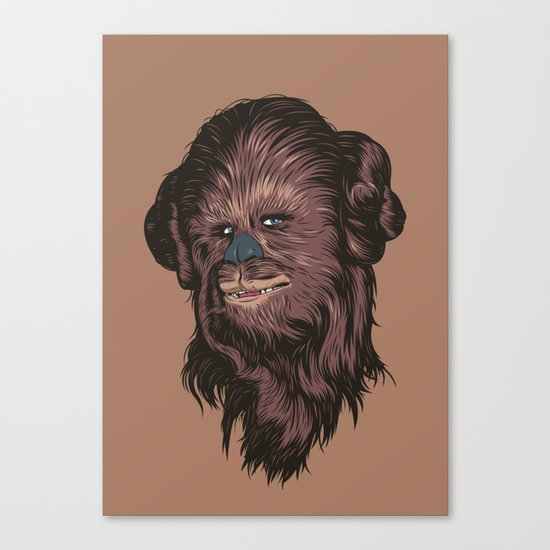 Chewie Canvas Print