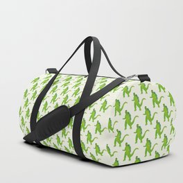 Godzilla pattern Duffle Bag