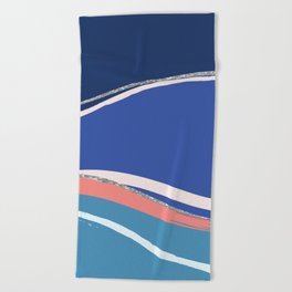 Beach Waves Beach Towel