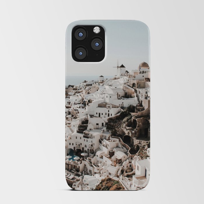 Santorini Village iPhone Card Case