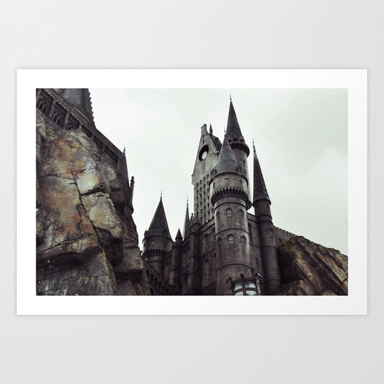 Hogwarts Castle Art Print