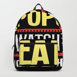 Popcorn Machine Movie Snack Maker Backpack