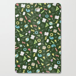 Back to School - Green Colour Cutting Board