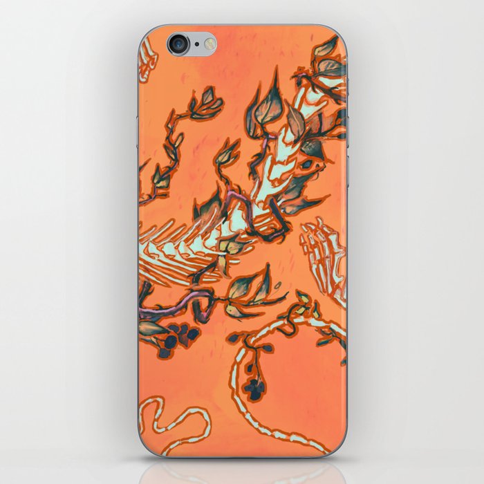 Salmonberry Dragon iPhone Skin